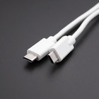 Qoltec USB 2.0 cable type C male | USB 2.0 type C male | 1.4m | White (6)