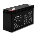 Qoltec AGM battery | 6V | 12Ah (4)