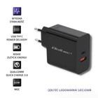 Qoltec Charger | 63W | 5-20V | 1.5-3A | USB type C PD | USB QC 3.0 | Black (3)