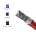 Qoltec Photovoltaic solar cable | 6mm² | 100m | red (2)