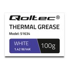 Qoltec Thermal grease 1.42 W/m-K | 100g | white (2)