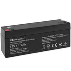 Qoltec AGM battery | 12V | 2.3Ah | max. 34.5A (1)