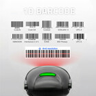 Qoltec Laser scanner 1D | USB | Black (4)