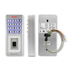 Qoltec Code lock OBERON with fingerprint reader | RFID | Code | Card | key fob | Doorbell | IP68 | EM (8)