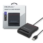 Qoltec Smart chip ID card scanner|USB 2.0|Plug&Play (3)
