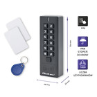 Qoltec Code lock HYPERION with RFID reader | Code | Card | key fob | IP68 | EM (2)