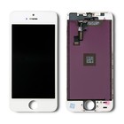 Qoltec Wyświetlacz dotykowy LCD do iPhone 5S/SE | ramka biała (5)