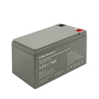 Qoltec AGM battery | 12V | 7Ah | max. 105A | Security (8)