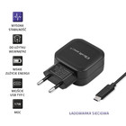 Qoltec Charger 17W | 5V | 3.4A | 2xUSB +USB C cable (4)