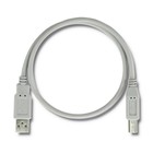 Qoltec USB 2.0 cable A male | B male | 0.5m (2)