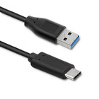 Qoltec Cable USB 3.1 Type C male | USB 3.0 type A male | 0.25m (1)