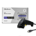 Qoltec Laser scanner 1D | USB | Black (10)