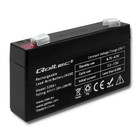 Qoltec AGM battery | 6V | 1.3Ah | max 19.5A (4)