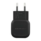 Qoltec Charger 12W | 5V | 2.4A | USB + USB type C (2)