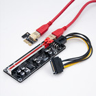 Qoltec Riser PCI-E 1x - 16x | USB 3.0 | ver. 009S Plus | SATA / PCI-E 6 pin (4)
