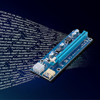 Qoltec PCI-E Riser 1x - 16x | USB 3.0 | ver. 009S | SATA / PCI-E 6 pin (5)