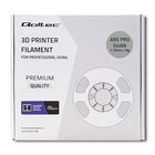 Qoltec Professional filament for 3D print | ABS PRO | 1.75 mm | 1 kg | Silver (9)