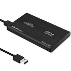 Qoltec External Hard Drive Case HDD/SSD 2.5'' SATA3 | USB 3.0 | Black (6)
