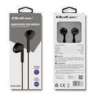 Qoltec In-ear headphones with microphone | Black (2)