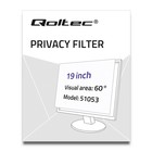 Qoltec Privacy filter 19