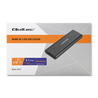 Qoltec Enclosure for M.2 SATA SSD | NVME | USB type C (8)