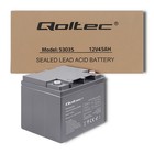 Qoltec AGM battery | 12V | 45Ah | max 540A (7)
