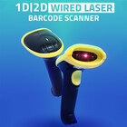 Qoltec Laser reader 1D | 2D | USB | Black (5)