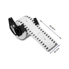 Qoltec Tape for BROTHER DK-22205 | 62mm x 30.48m | White / Black overprint | Roller with handle (3)