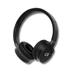Qoltec Headphones wireless BT with microphone | Super Bass | Black (1)