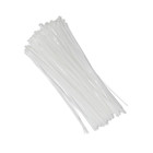 Qoltec Reusable Self-locking cable tie | 7.2*350 mm | Nylon UV | White (5)